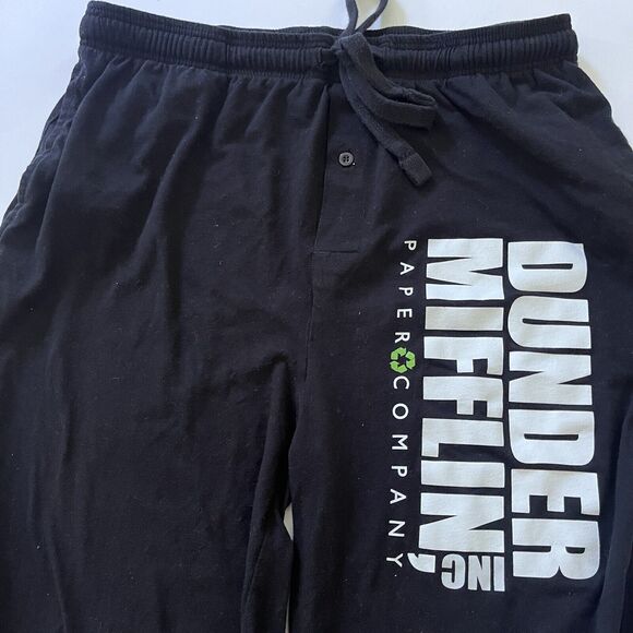 The Office Dunder Mifflin Adult Unisex Lounge Draw String Sleep Pants La… - Picture 2 of 3